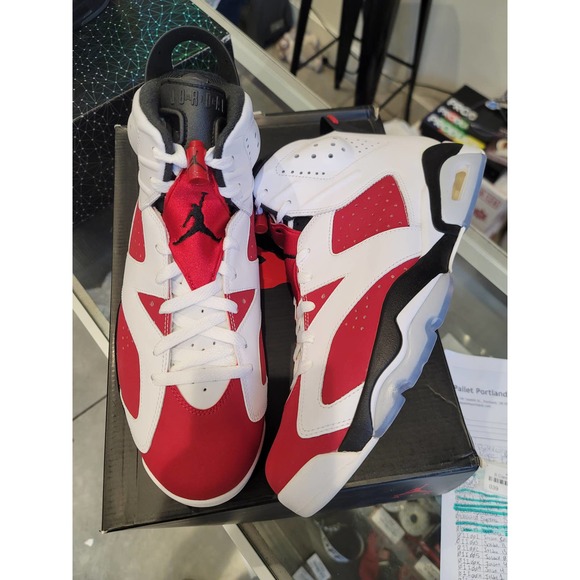 Jordan 6 carmine size 11.5 - Picture 1 of 8
